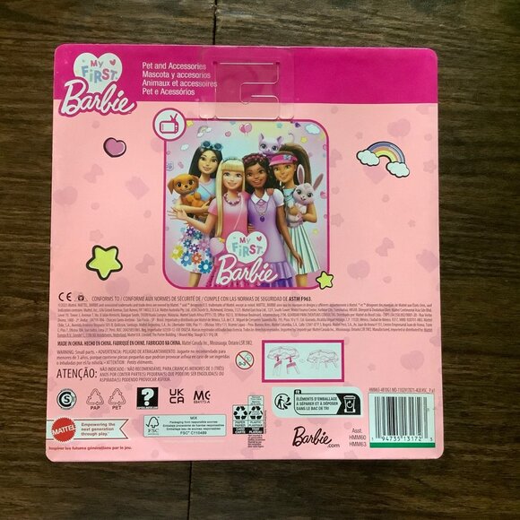 My First Barbie Pet Unicorn Horse Bear Birthday Party Playset Mattel For Ages 3+ - Picture 2 of 7